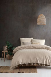L'essentiel linge de maison Colcha Sidney Beige 200 x 230 cm